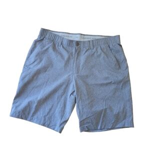 Under Armour Loose Fit UA Match Play Vented‎ Shorts Gray Heat Gear Men's 40
